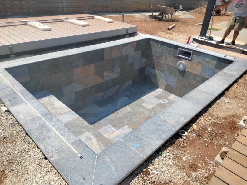 Projet du piscine réalisé à Nice